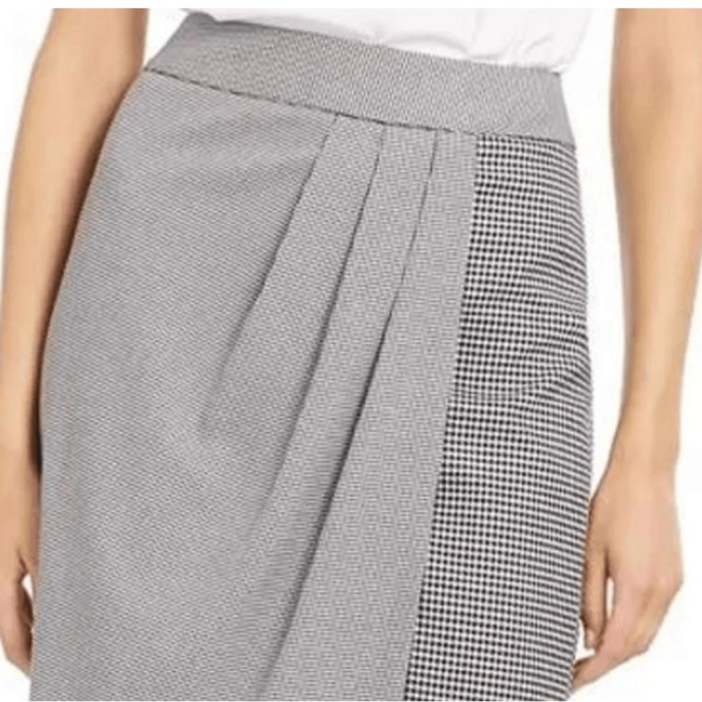 Calvin Klein Black and White Pencil Skirt - Picture 7 of 7